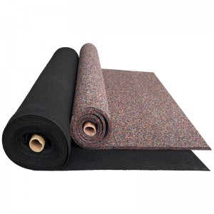 Звукоизоляция резиновых рулонов